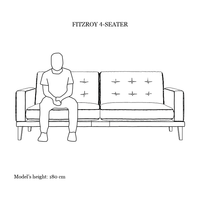 Fitzroy 4-Seat Sofa - Made To Order