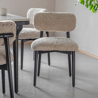 Layla Dining Chair in Cotton Rug 
