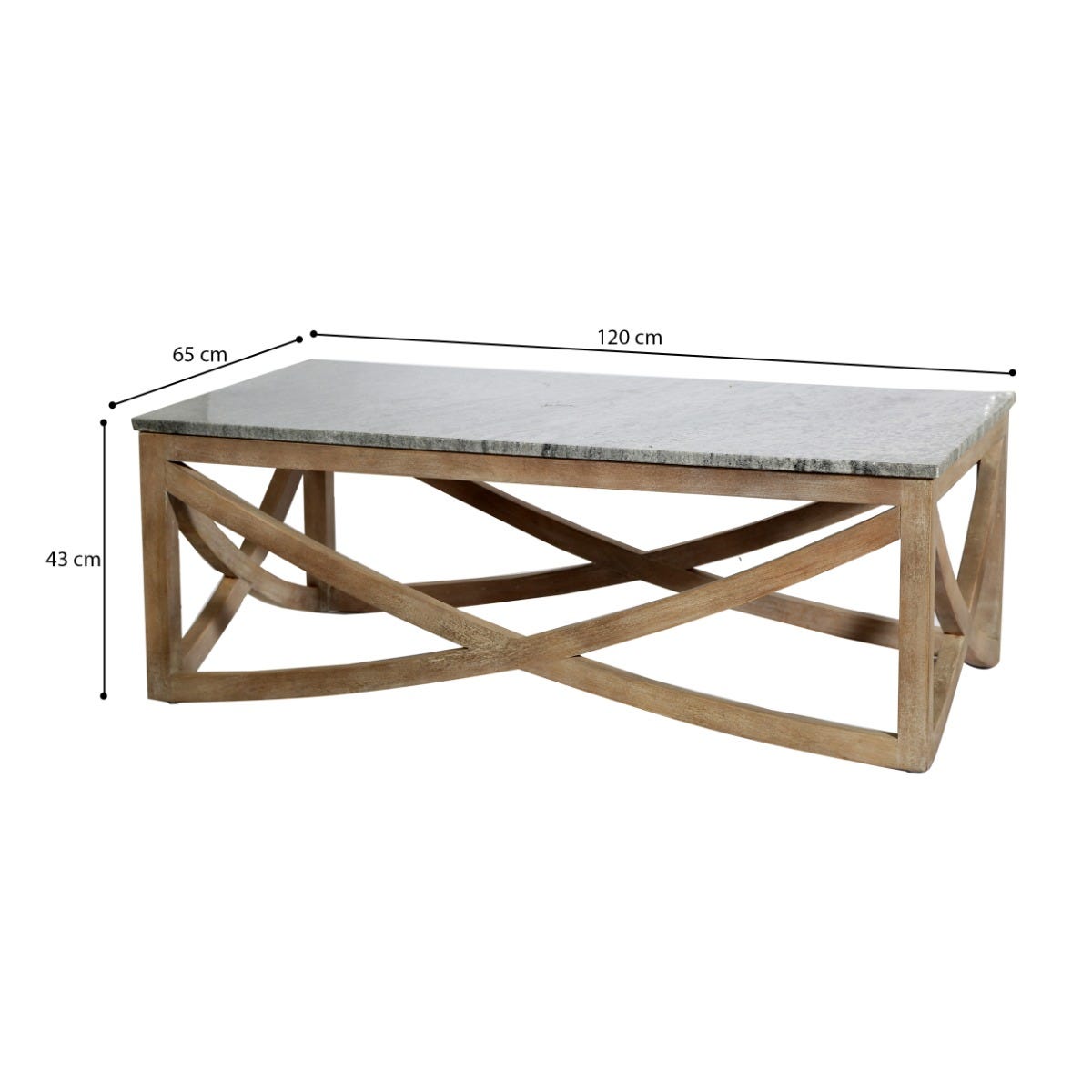 Lily Marble Top Coffee Table