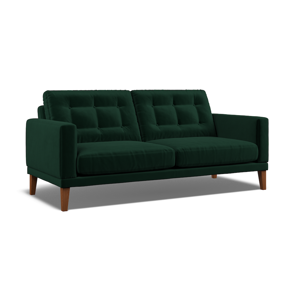 Fitzroy 3-Seat Sofa In Hunter Easy Care Velvet