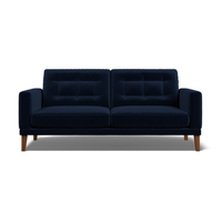 Fitzroy 3-Seat Sofa In Indigo Easy Care Velvet