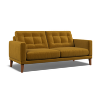 Fitzroy 3-Seat Sofa In Turmeric Easy Care Velvet