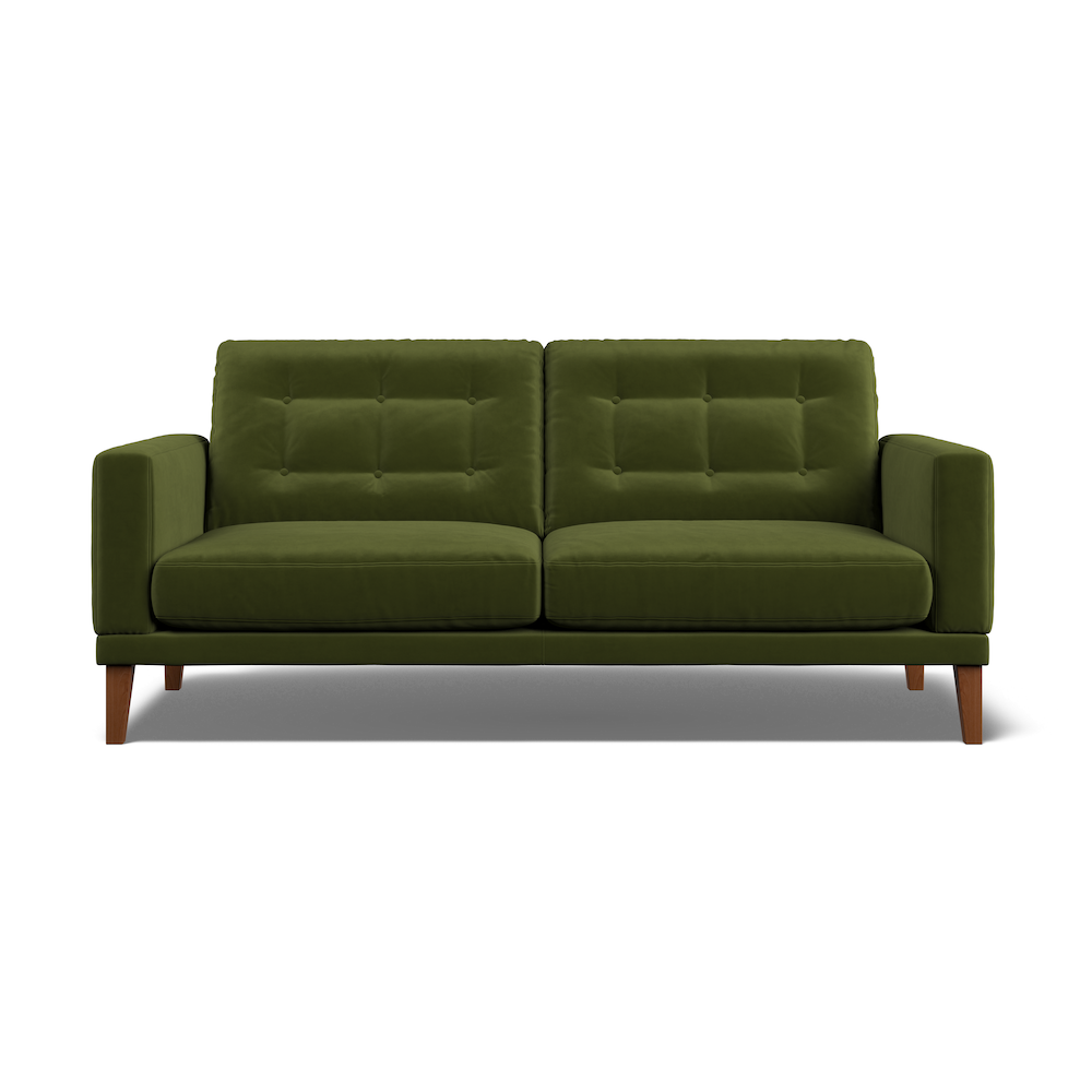 Fitzroy 3-Seat Sofa In Vine Easy Care Velvet