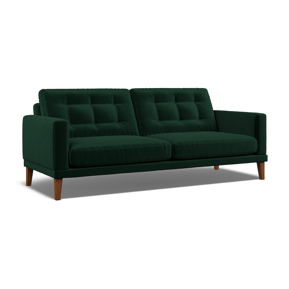 Fitzroy 4-Seat Sofa In Hunter Easy Care Velvet