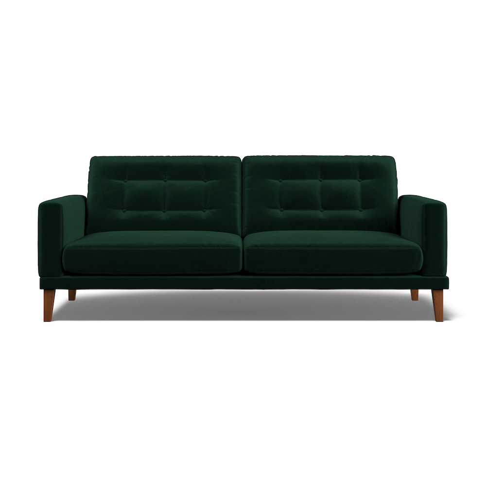 Fitzroy 4-Seat Sofa In Hunter Easy Care Velvet