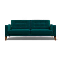 Fitzroy 4-Seat Sofa In Mallard Easy Care Velvet