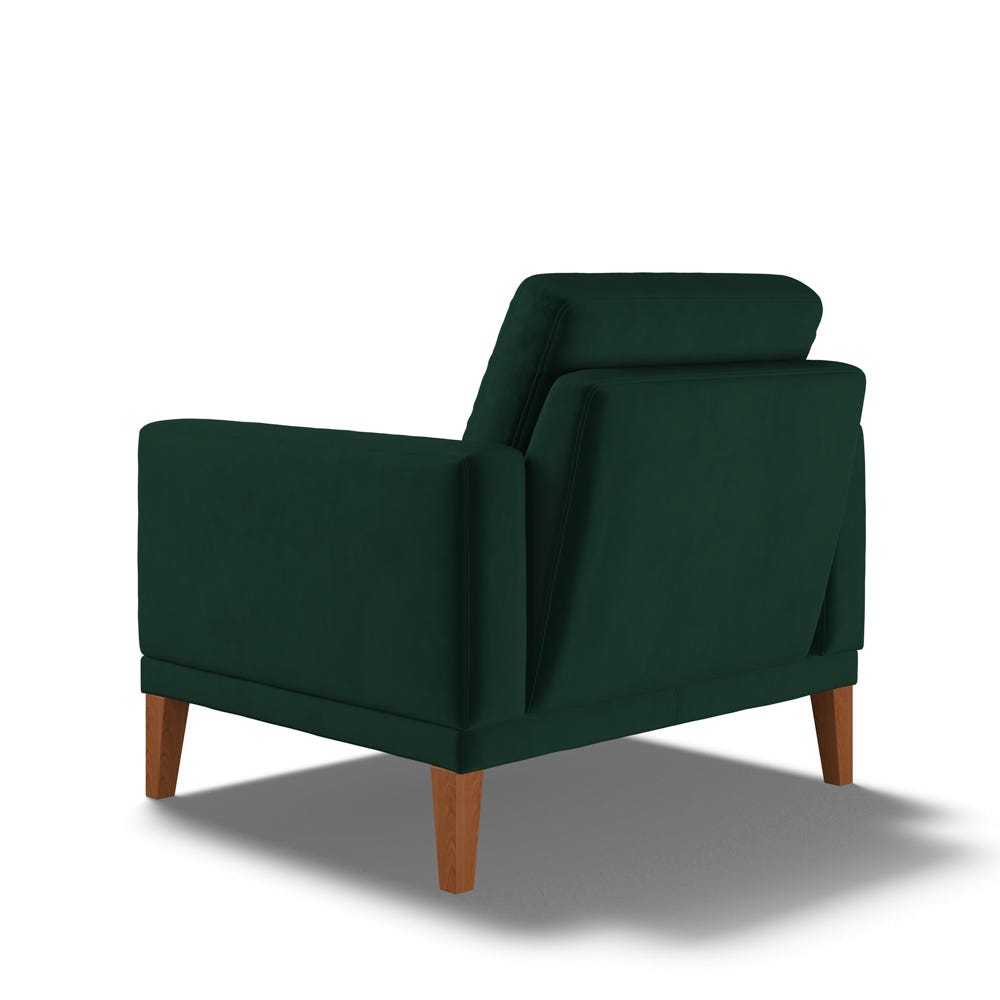 Fitzroy Armchair In Hunter Easy Care Velvet