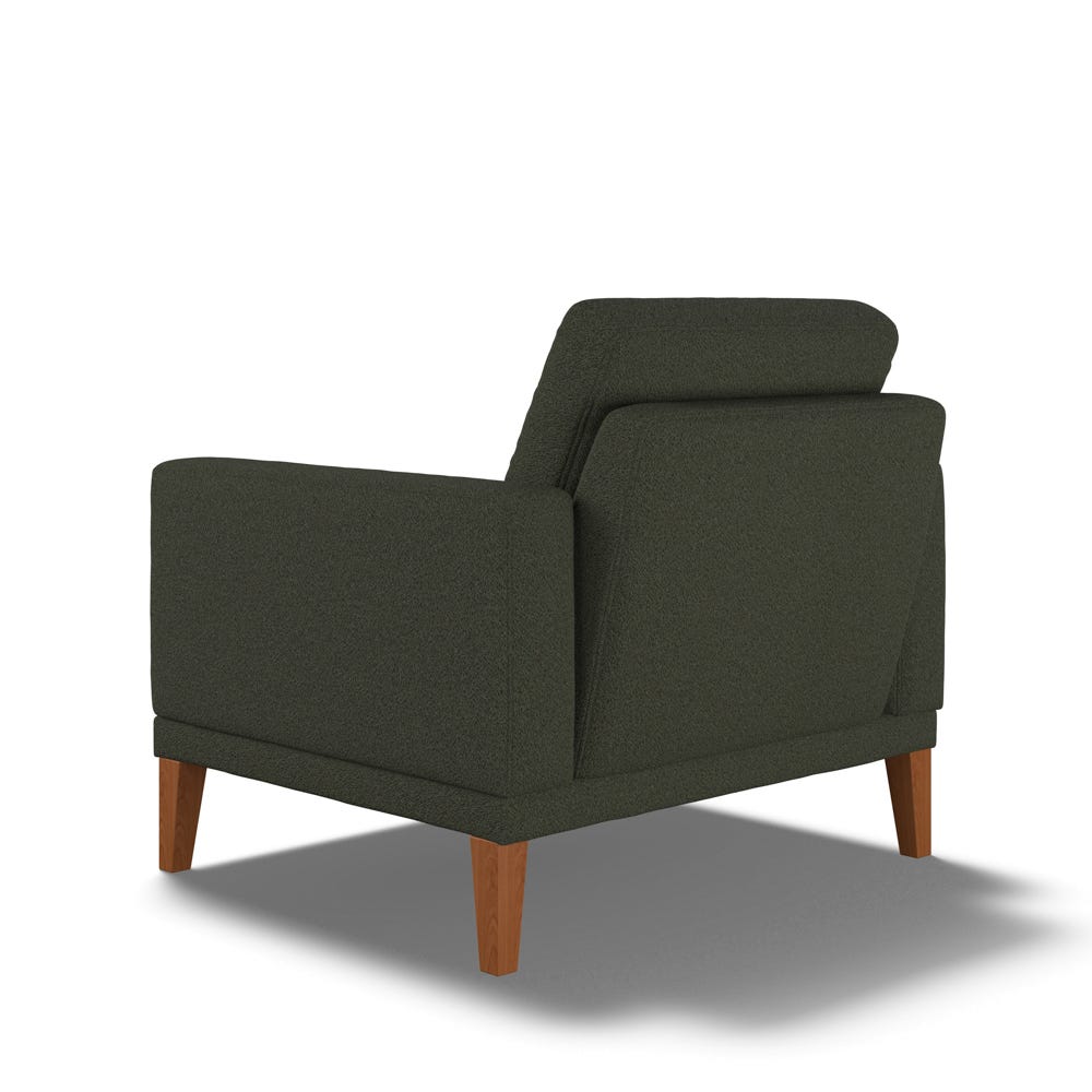 Fitzroy Armchair In Fern Boucle