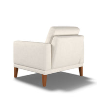 Fitzroy Armchair In Ivory Boucle
