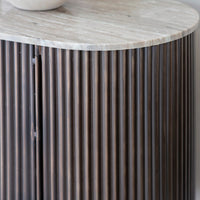 Monza Metal & Marble Sideboard