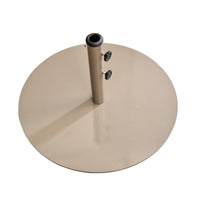 16KG STEEL PARASOL BASE - TAUPE