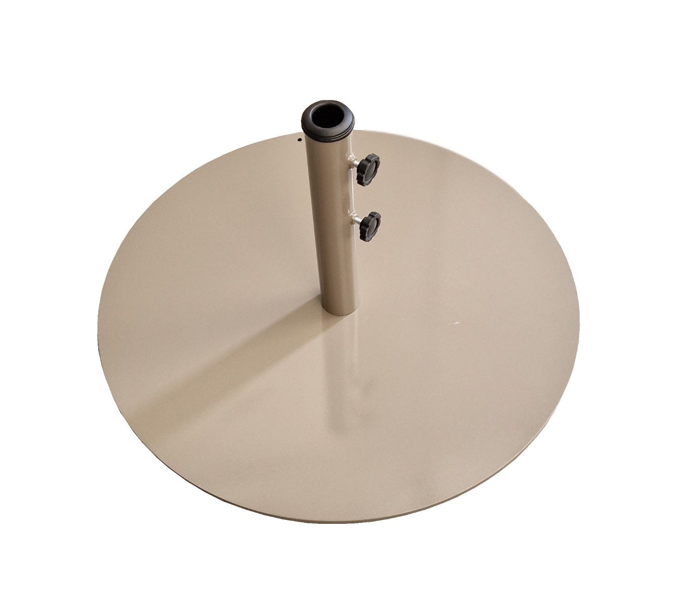 16KG STEEL PARASOL BASE - TAUPE