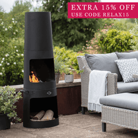 Casa Mia Primo Wood-Burning Chiminea