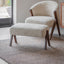 Scoop Footstool in Cotton Rug