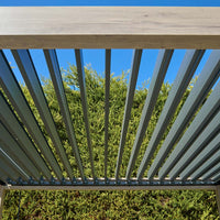 Savannah Pergola with lights 6 x 3m - Birch