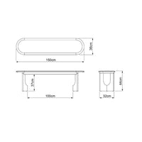UMI DINING BENCH