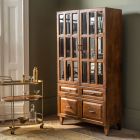 Atkin and Thyme Barnsley Armoire Cabinet - Right Side View 