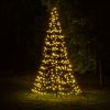 OUTDOOR STARRY CHRISTMAS TREE - 2M TALL