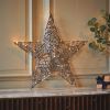 Atkin and Thyme Grey Due Bulb Star 70 cm