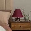 Atkin and Thyme Alana Cherry Table Lamp Light Off