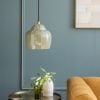 Atkin and Thyme Beau Green Pendant Light