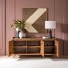 Atkin and Thyme Brera Sideboard Open Hidden Cable Management 