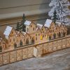 Atkin and Thyme Wooden Advent Calendar Door Open