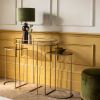 Atkin and Thyme Ciara Nested Console Table Side View 