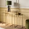 Atkin and Thyme Ciara Nested Console Table Side View 