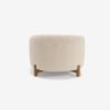 Atkin and Thyme Cocoon Armchair Natural  Back View