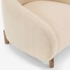 Atkin and Thyme Cocoon Armchair Natural  Arms and Side