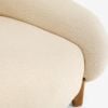 Atkin and Thyme Cocoon Armchair Natural Fabric