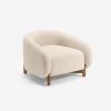 Atkin and Thyme Cocoon Armchair Natural Side View