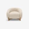 Atkin and Thyme Cocoon Armchair Natural  Front View