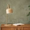 Atkin and Thyme Emma Table Lamp in Latte Adjustable Head