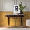 Atkin and Thyme Flute Vintage Console Table Front View