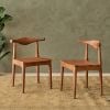 Atkin and Thyme Hiro Dining Chairs (Pair) In Natural 