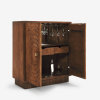 Atkin and Thyme Loki Drinks Cabinet Fully Open