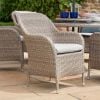 Atkin and Thyme Matilda 6 Seat Dining Set Chair Detail