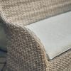 Atkin and Thyme Matilda Bench Weave Effect Corner Detail