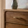 Atkin and Thyme Miro Tall Chest of Drawers Handle Detail