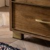 Atkin and Thyme Miro Tall Chest of Drawers Leg Detail