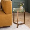 Atkin and Thyme Molten Side Table in Clear