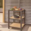 Atkin and Thyme Savannah Outdoor Kitchen Bundle - Corner Unit Detail
