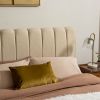 Atkin and Thyme Sloane Kingsize Fluted Bed Headboard Detail