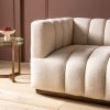 Atkin and Thyme Sloan Fluted 2-Seat Sofa Corner Detail 