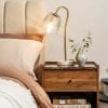 Atkin and Thyme Tara Table Lamp Light On