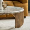 Atkin and Thyme Trento Coffee Table Marble Side View Detail