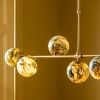 Atkin and Thyme Tula Chandelier Detail Light On