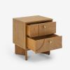 Atkin and Thyme Umi Bedside Table Drawers Open